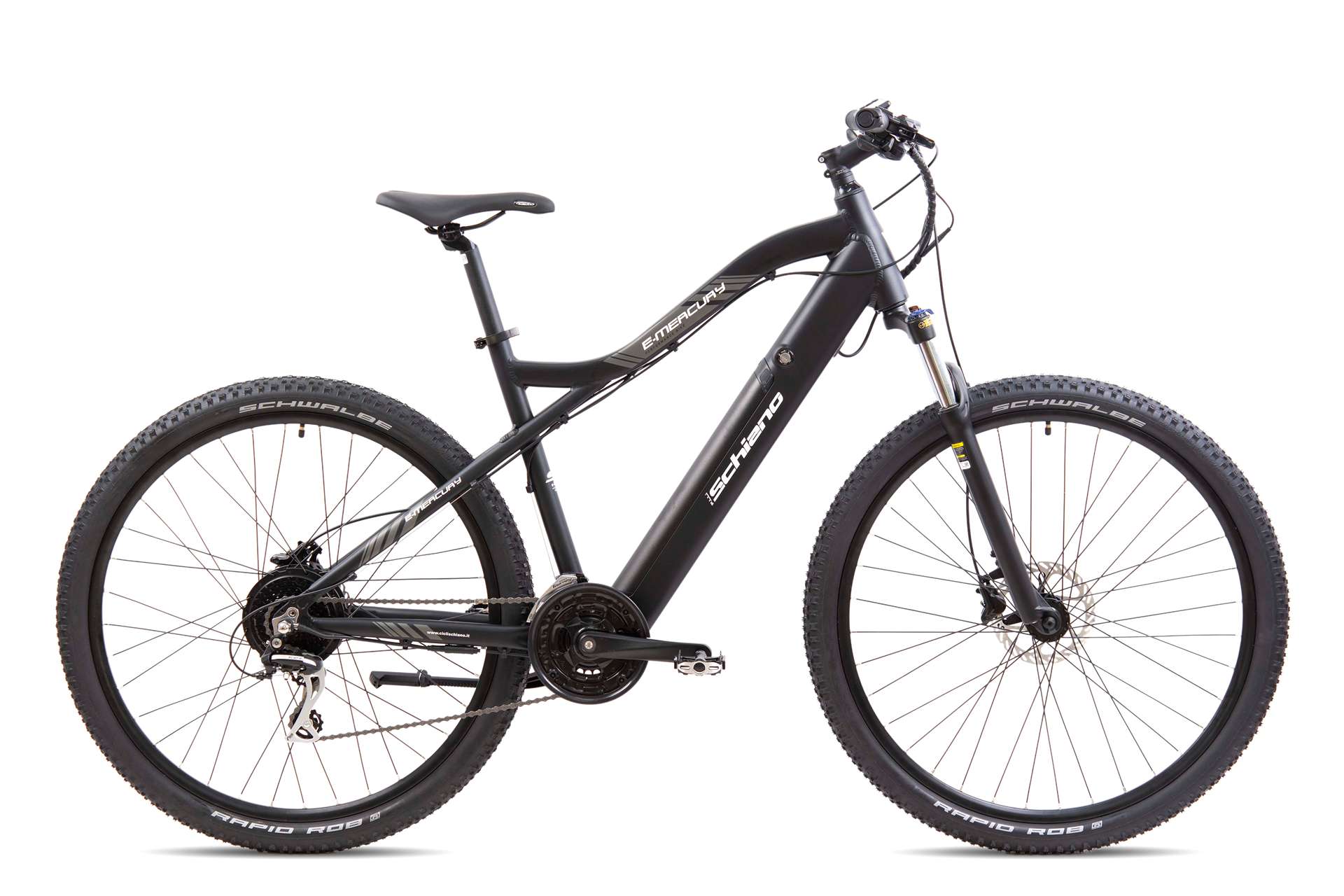 Електрически планински велосипед Schiano E-Mercury 29'' 417.6Wh черен